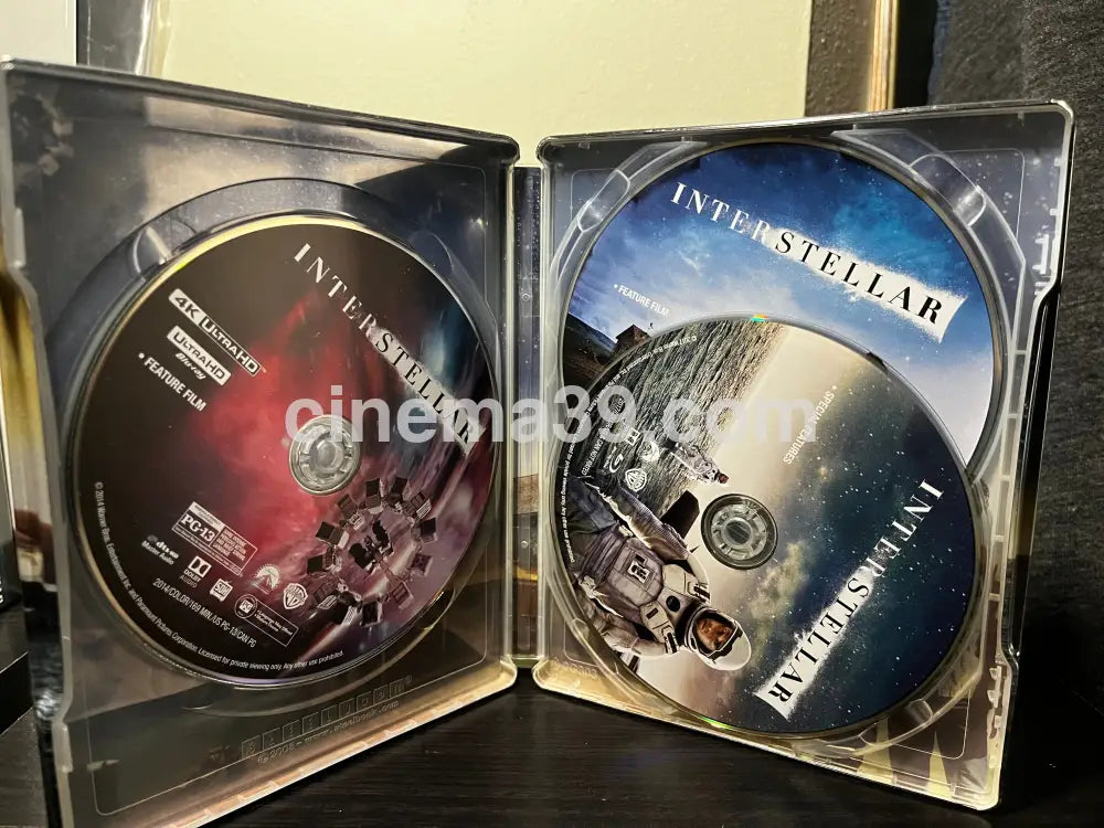 [Usado] Interstellar Película 4K Steelbook 4k Steelbook