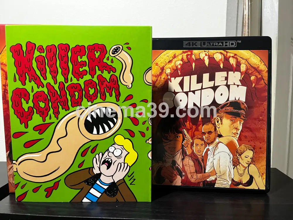 [Usado] KIller Condom Edición Limitada con Slipcover Película 4K + Blu-ray 4K