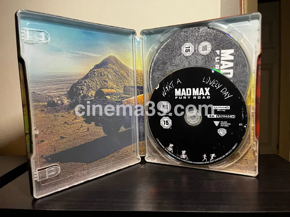 [Usado] Mad Max Fury Road Edición Limitada 4K Steelbook + Blu-ray 4k Steelbook