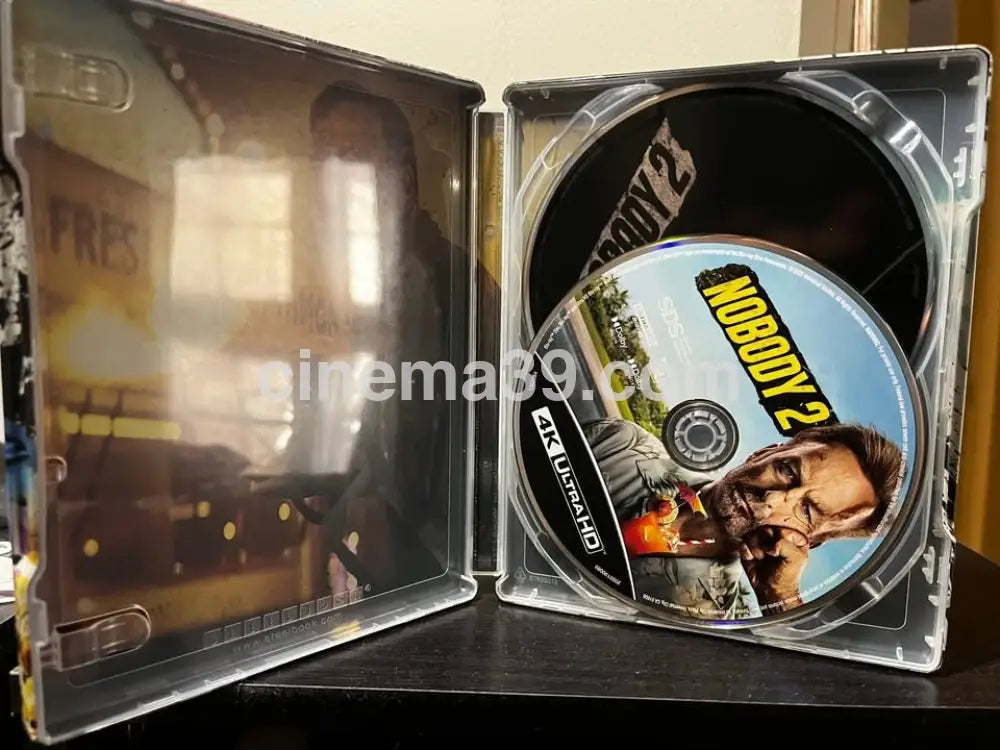 [Usado] Nobody 2 Película 4K Steelbook + Blu-ray 4k Steelbook