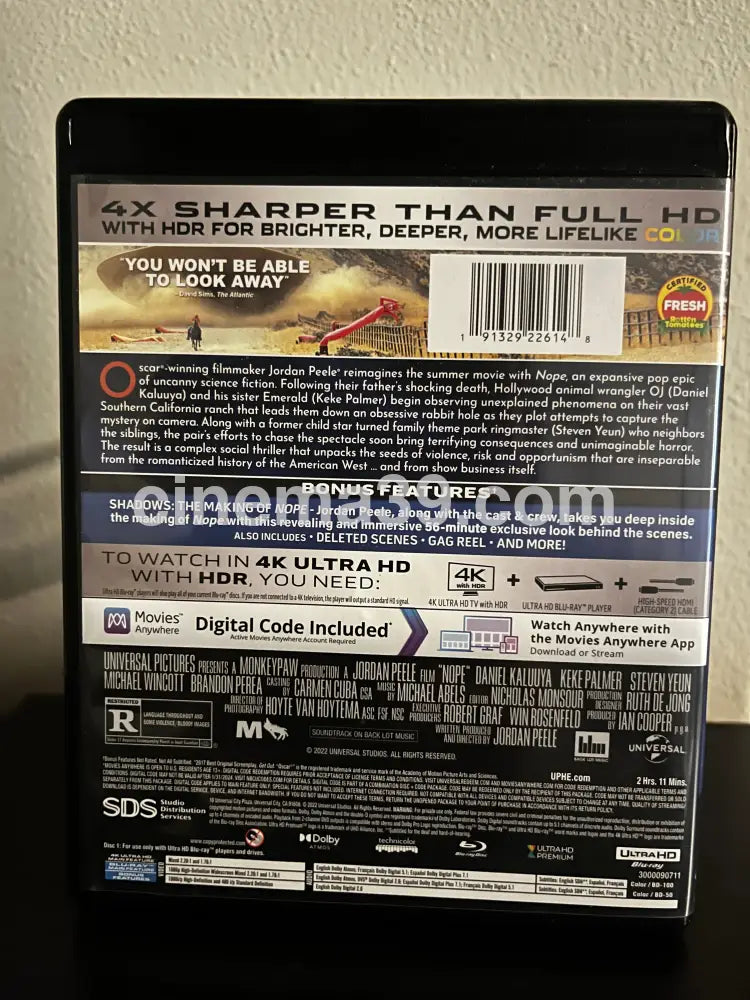 [Usado] Nope Película 4K 4K