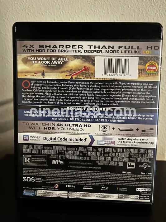 [Usado] Nope Película 4K 4K