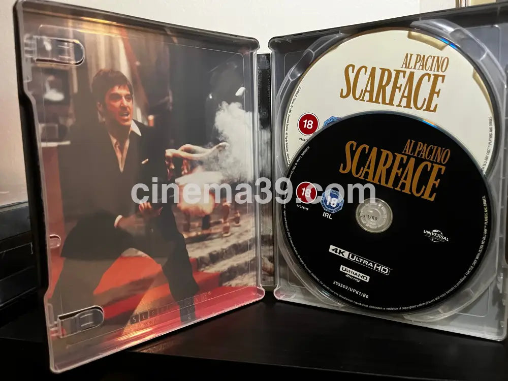 [Usado] Scarface The Film Vault Colección Steelbook 4K + Blu-ray 4k Steelbook
