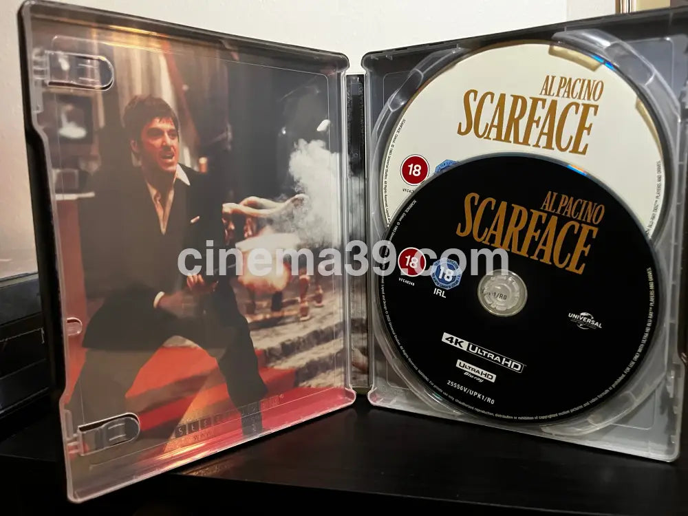[Usado] Scarface The Film Vault Colección Steelbook 4K + Blu-ray 4k Steelbook