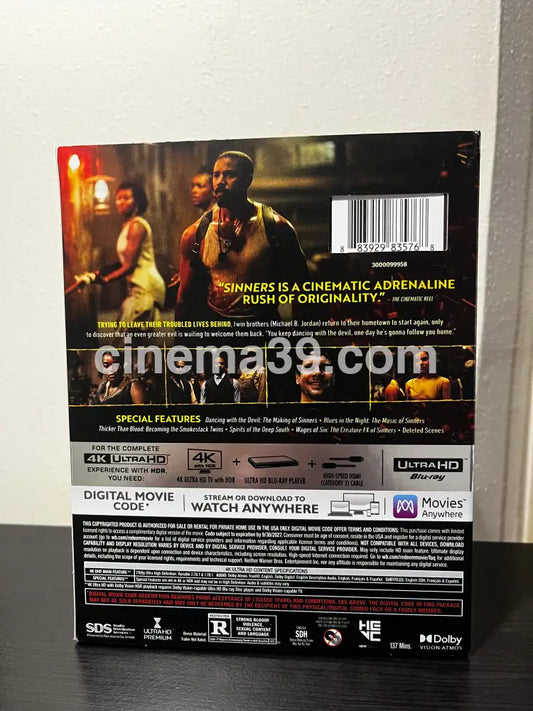 [Usado] Sinners Película 4K 4K