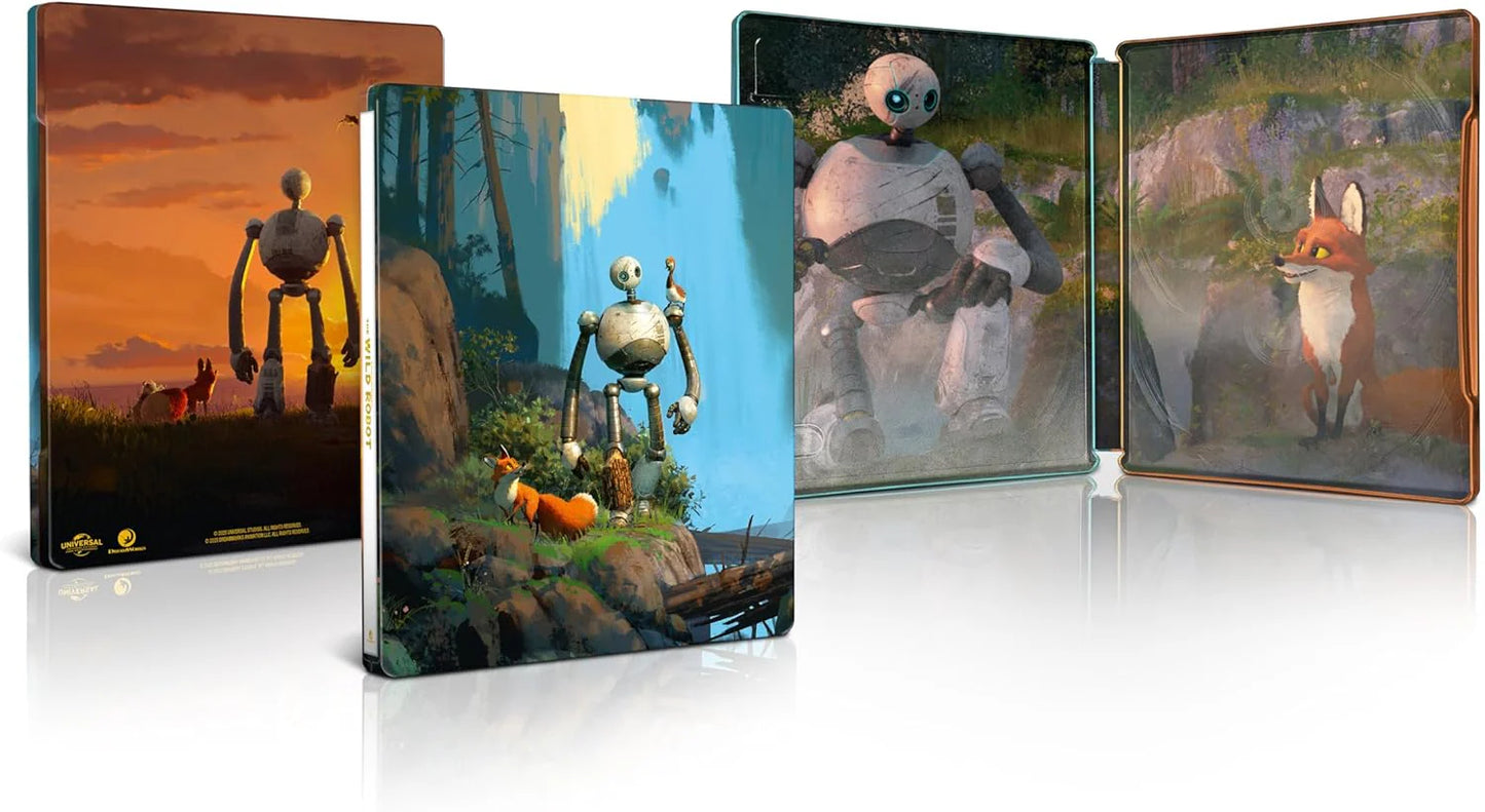 [Nuevo] The Wild Robot 4K Steelbook Ultimate Collectors + Blu-ray
