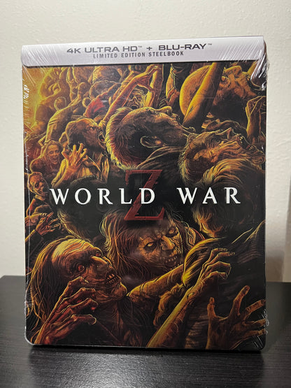 [Nuevo] World War Z Walmart Exclusive 4K Steelbook + Blu-ray