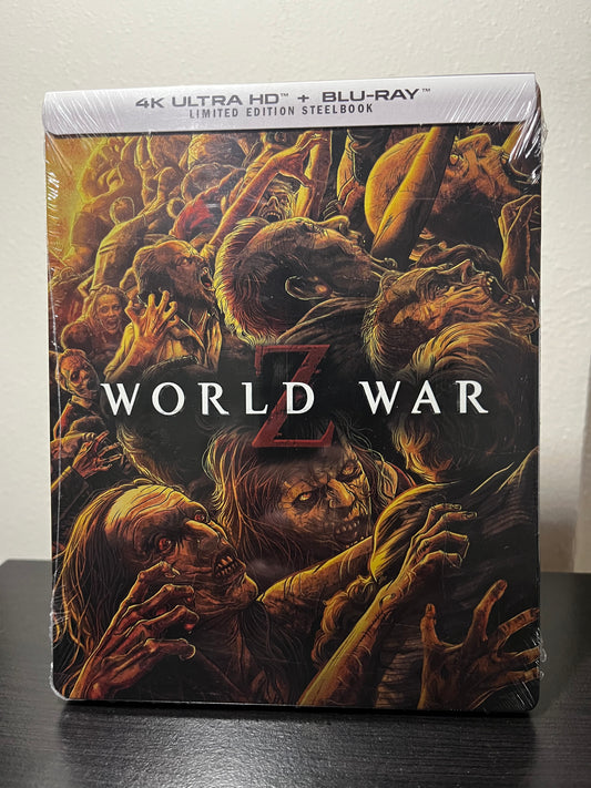 [Nuevo] World War Z Walmart Exclusive 4K Steelbook + Blu-ray