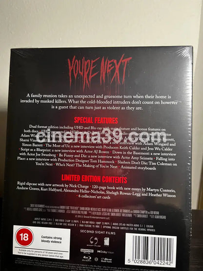 You’re Next 4K Second Sight Edición Limitada 4K Limited Edition
